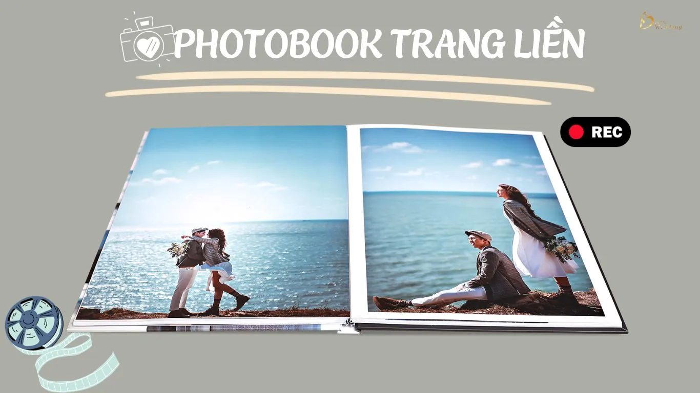 Photobook trang liền