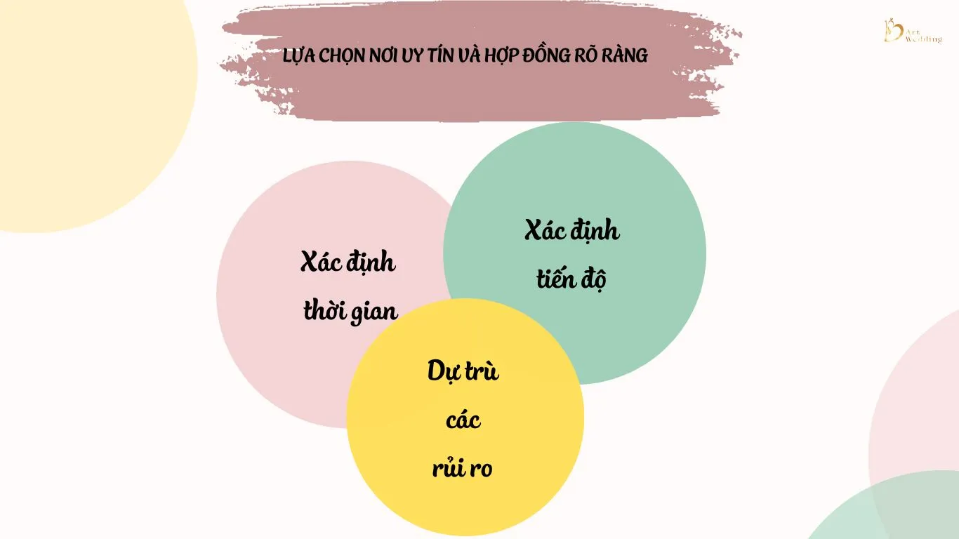 Lựa chọn nơi uy tín và hợp đồng rõ ràng