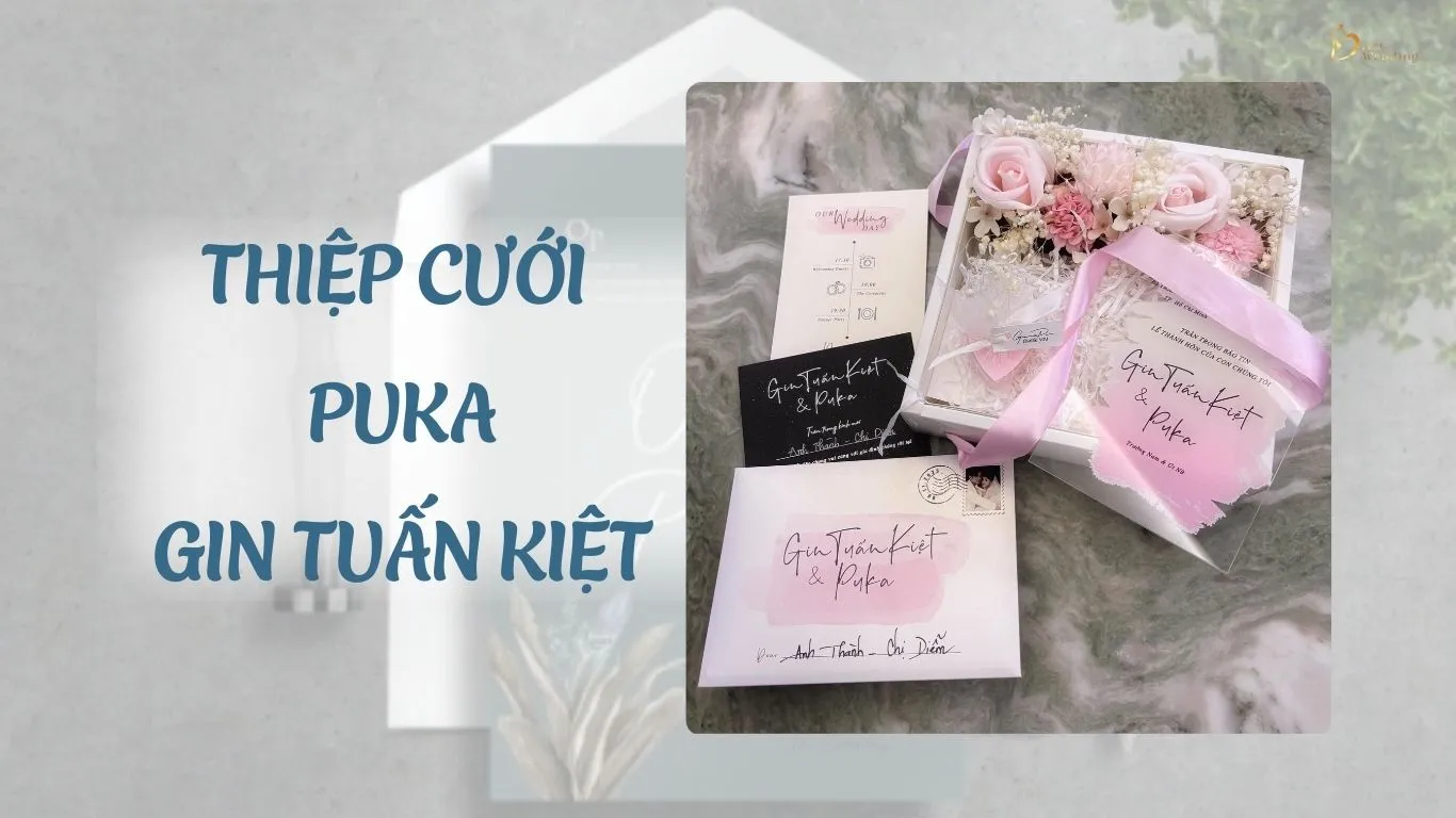 Thiệp cưới Puka - Gin Tuấn Kiệt