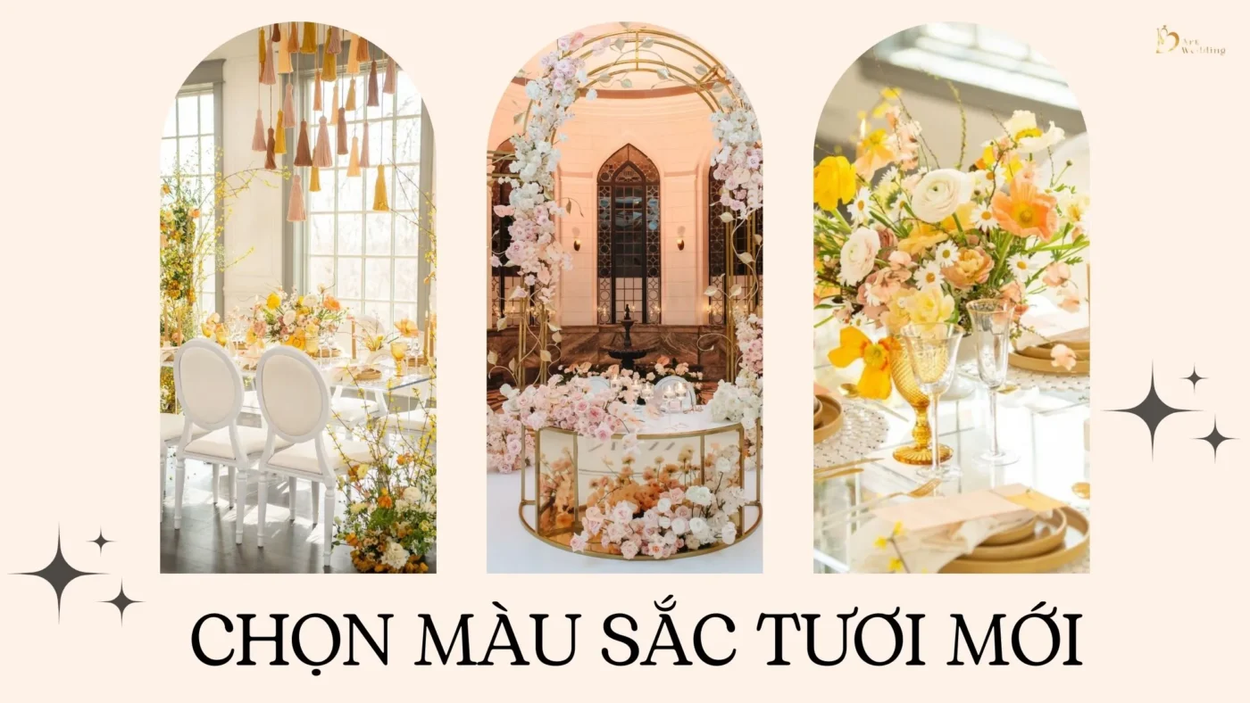 Chọn màu sắc tươi mới